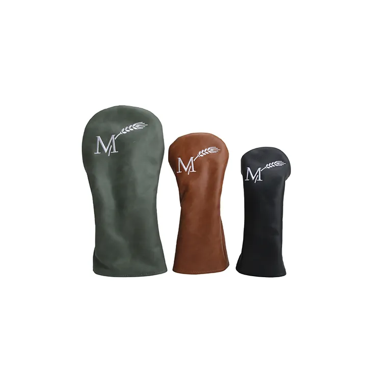 Genuine Leather Customized Golf Head Covers