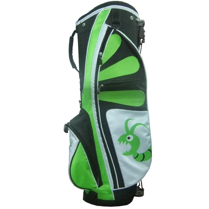Green Worm Polyester gòlf kanpe sak